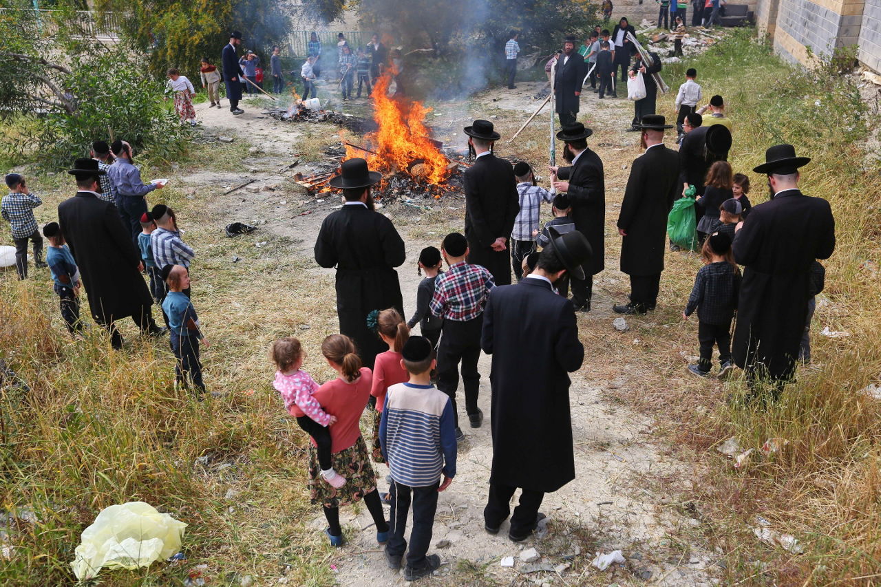 תיעוד מיוחד: ערב חג הפסח בבית שמש