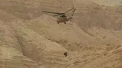 פינוי גופת המטייל שנהרג בנחל ערוגות