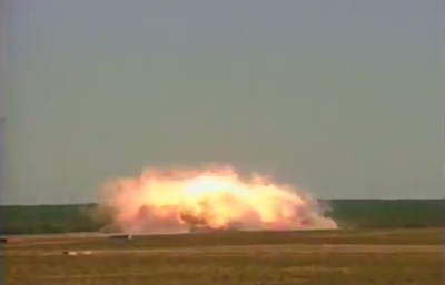 רגע הפגיעה בקרקע