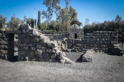 בית כנסת באתר הארכיאולוגי בקצרין. אילוסטרציה