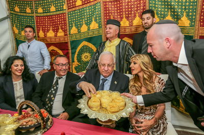 הנשיא במימונה