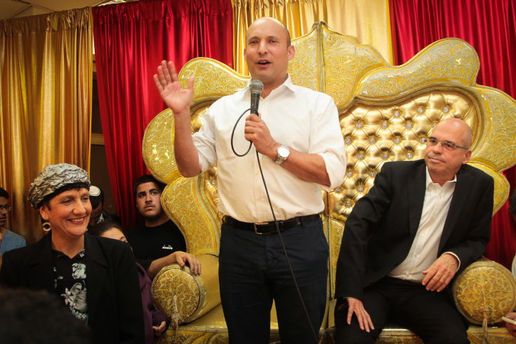 צפו: כך הפוליטיקאים חגגו את המימונה