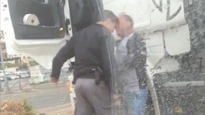 פוטר שוטר היס"מ שנגח בנהג משאית