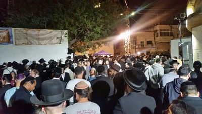 מעל 8000 מתפללים בהילולת יהושע בן נון