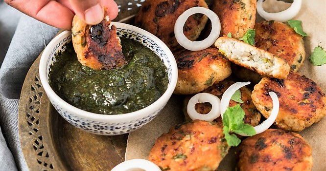 קציצות עוף וכרישה