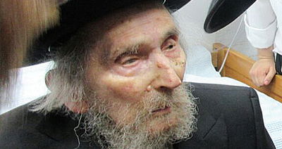 מרן הרב שטיינמן בחג פסח האחרון