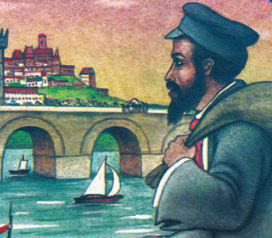 מתוך סדרת סיפורי צדיקים, מציוריו של הכטקופף