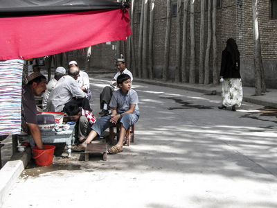 אויגורים, המוסלמים של סין. אילוסטרציה