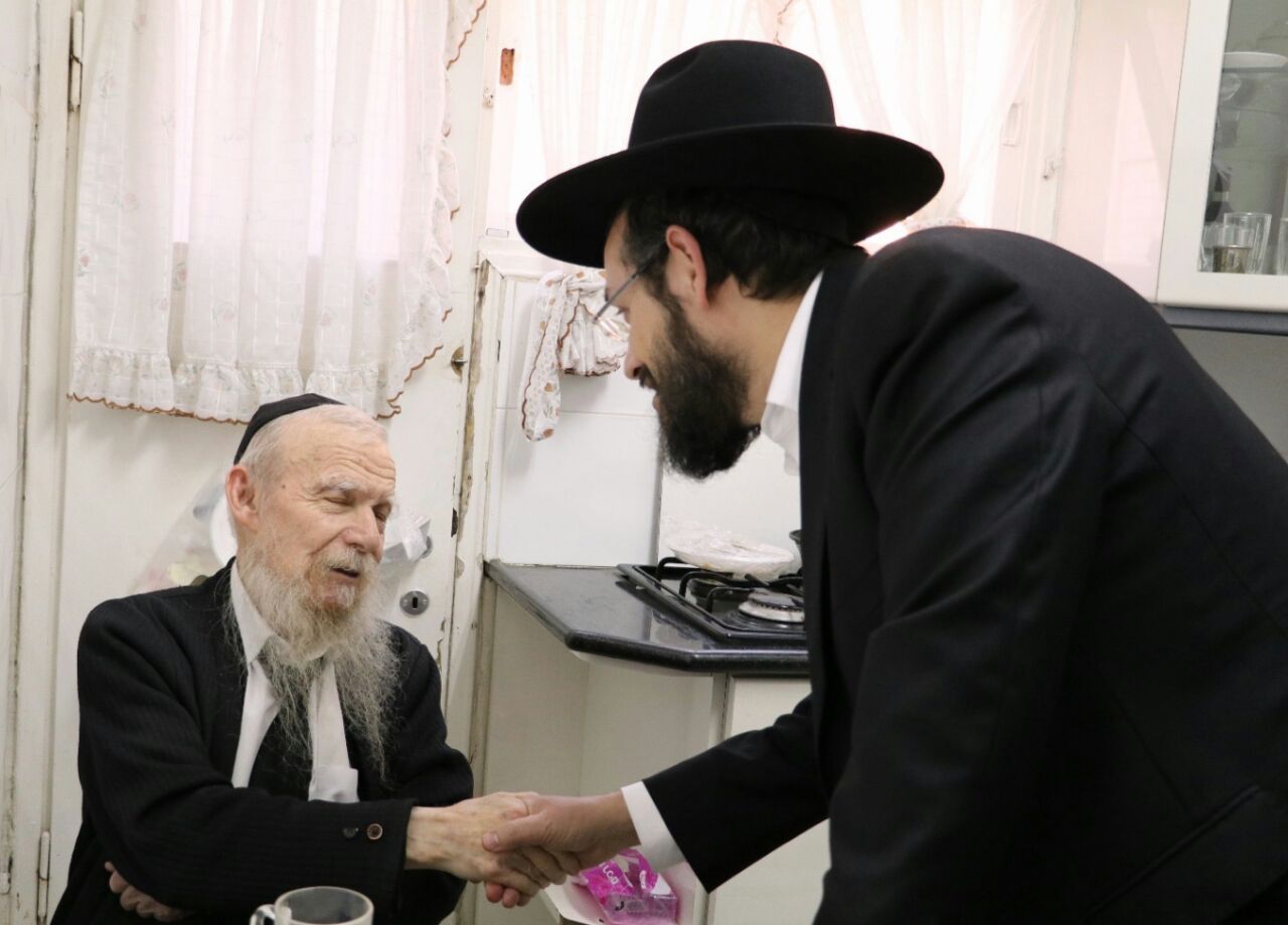 הרב ויסבורד עם הגר"ג אדלשטיין, אמש