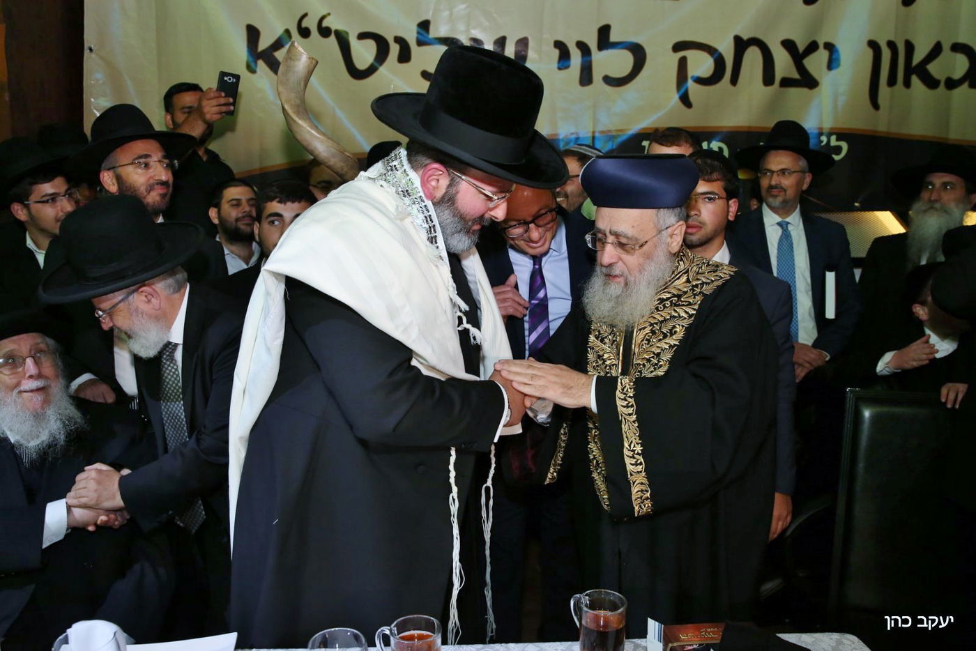 הגאון רבי יצחק לוי הוכתר לרבה של העיר נשר