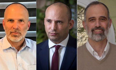 המתמודדים:יצחק זאגא, נפתלי בנט, יונתן ברנסקי