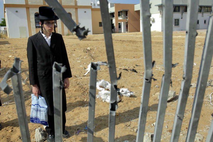 זירת נפילת גראד. אילוסטרציה, למצולם אין קשר לתוכן הכתבה