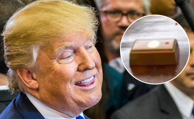 הכפתור האדום של טראמפ