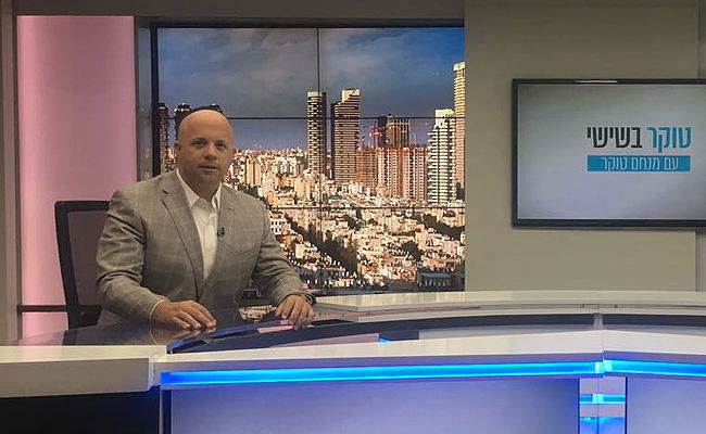 מנחם טוקר בתוכניתו ב'רשת' ערוץ 2