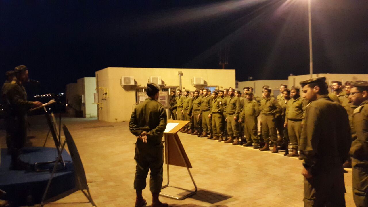 חיילי נצח יהודה זוכרים את הנופלים