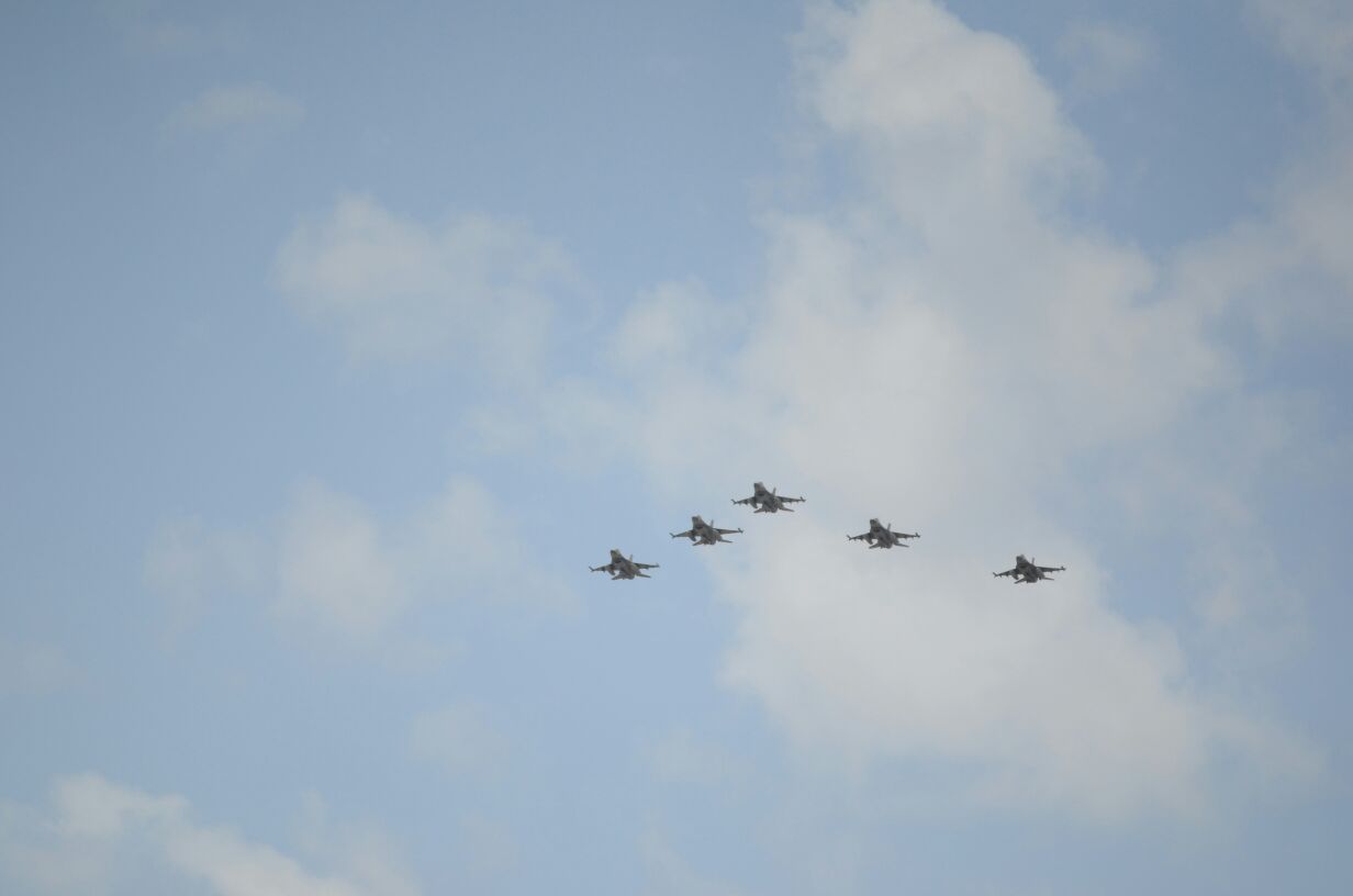 תיעוד מרהיב: המטס של חיל האוויר • צפו
