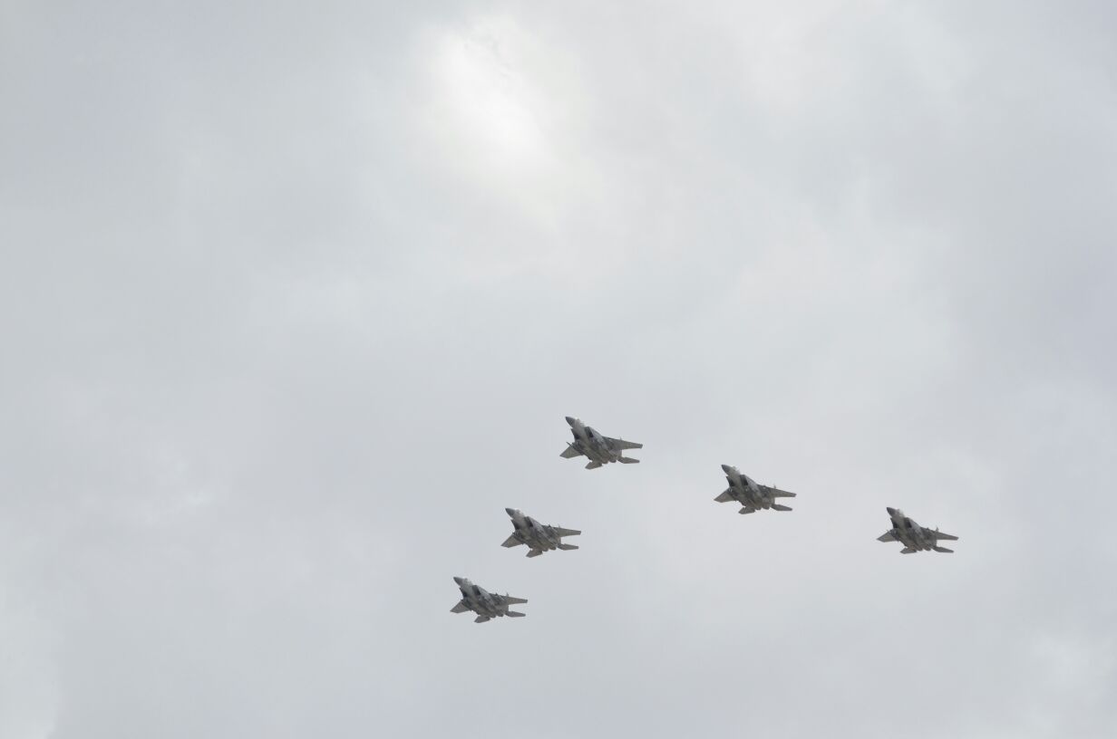 תיעוד מרהיב: המטס של חיל האוויר • צפו