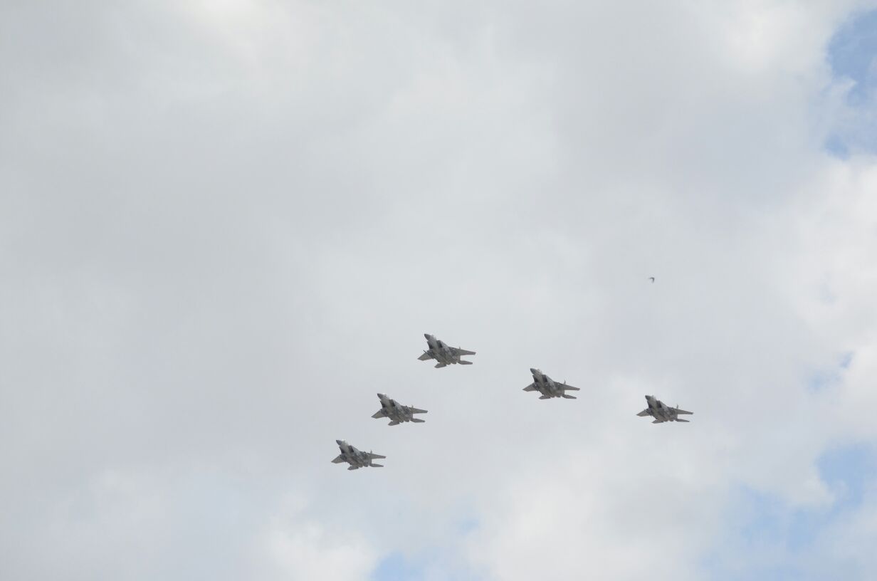 תיעוד מרהיב: המטס של חיל האוויר • צפו