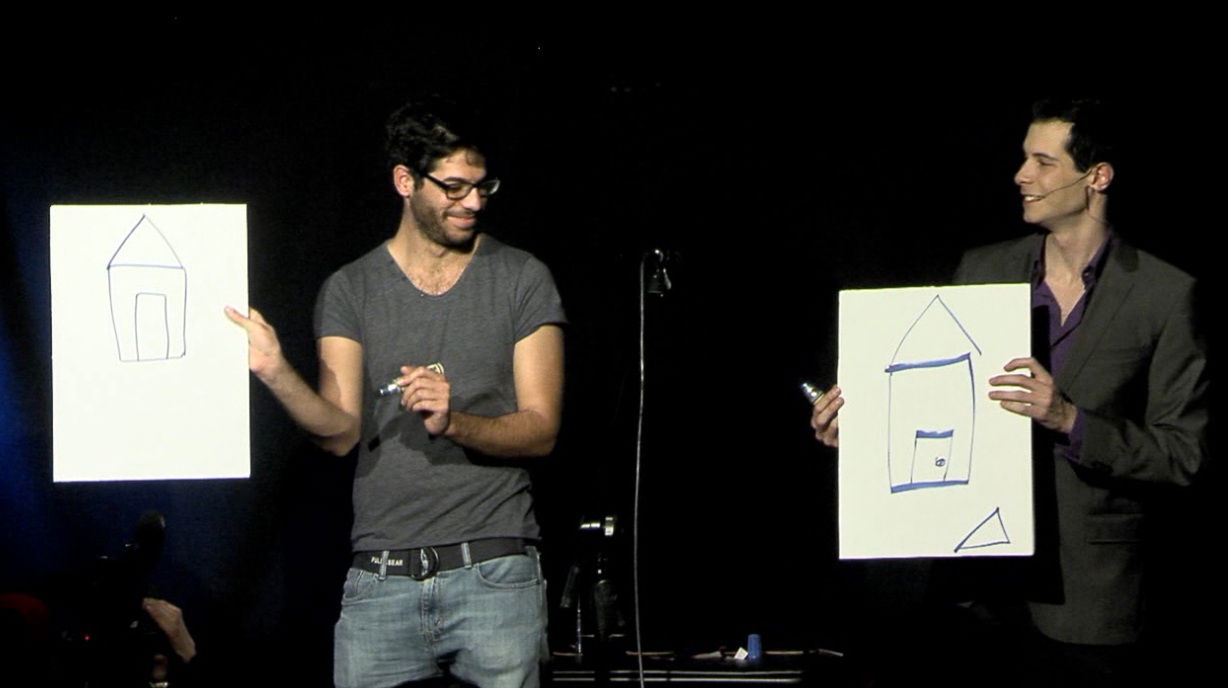 שיתוף עם הקהל לחוויה מחוכמת ומהנה. באדיבות המצלם