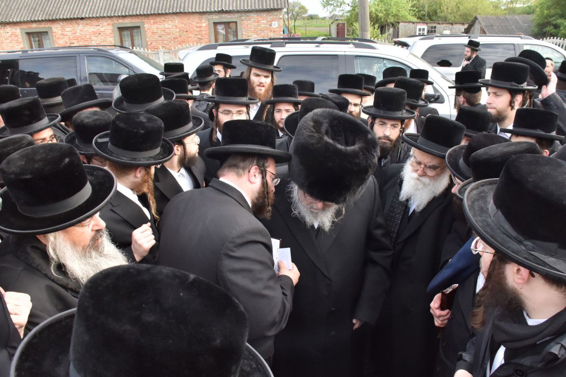 הסתיים החלק הראשון במסע האדמו"ר מבעלזא • תיעוד