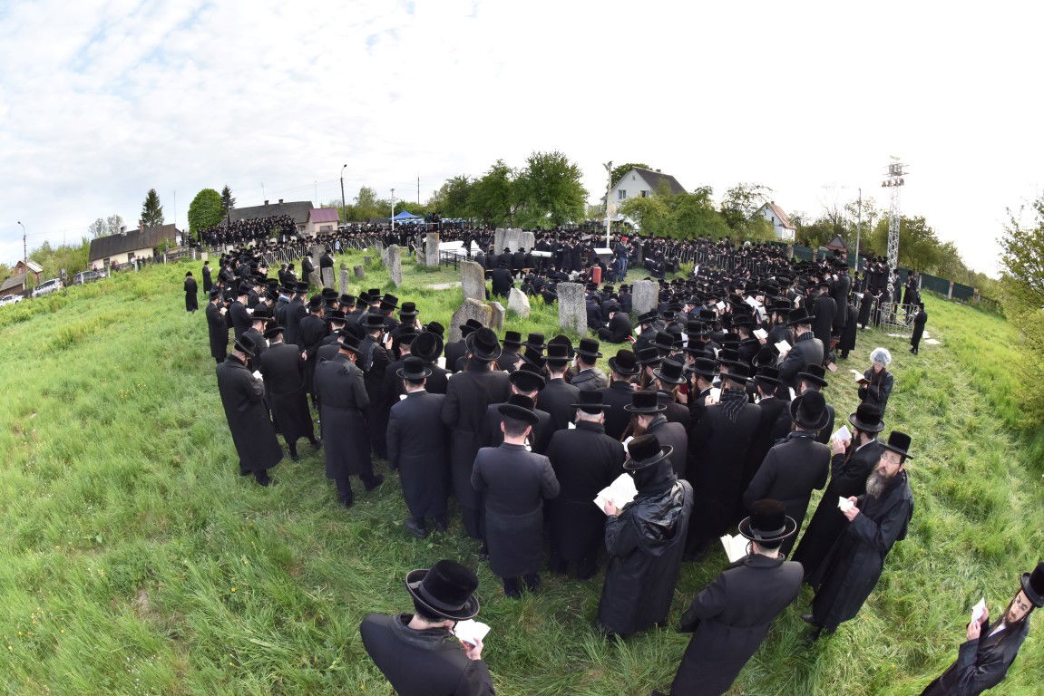 הסתיים החלק הראשון במסע האדמו"ר מבעלזא • תיעוד