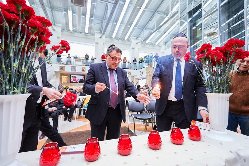 הקהילה היהודית ברוסיה ציינה את 'יום הניצחון' • צפו