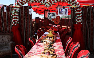 הצצה: האהלים שמרגיזים את העסקנים במירון