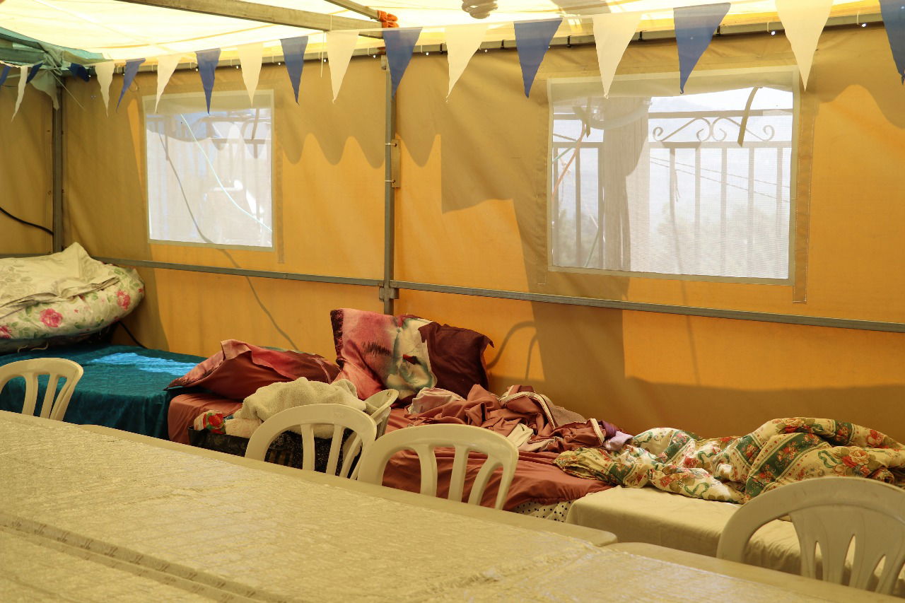 הצצה: האהלים שמרגיזים את העסקנים במירון