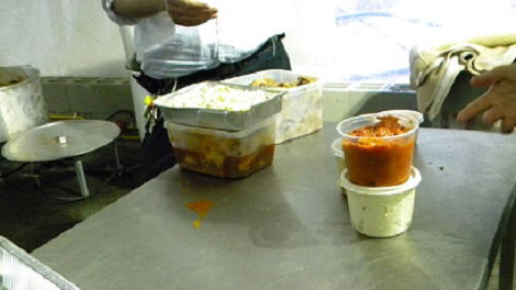 האוכל במירון. אילוסטרציה