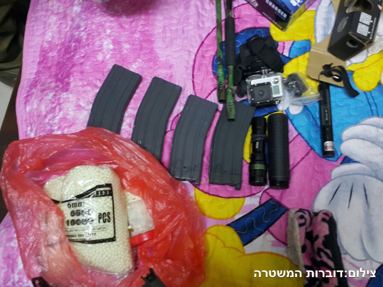 בירושלים: הפך רובי אוויר לנשק חם ונעצר