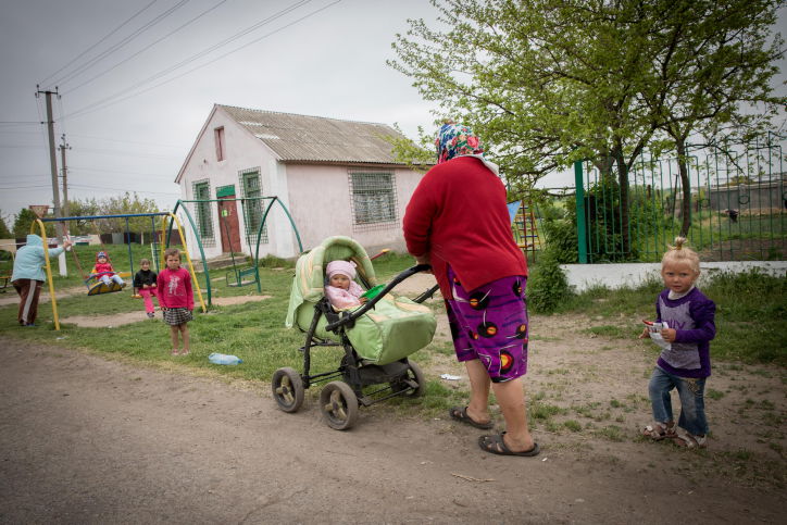 מודרנה מערבית לצד כפריים: גלריה באודסה