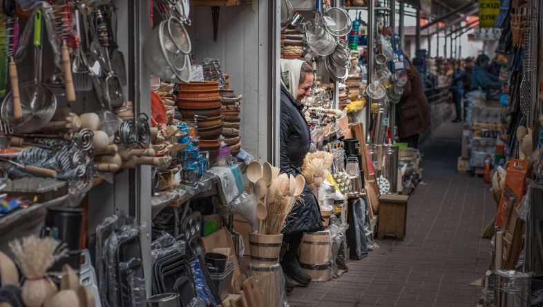 שוק קרקיבסקי - השוק של לבוב דרך מצלמה