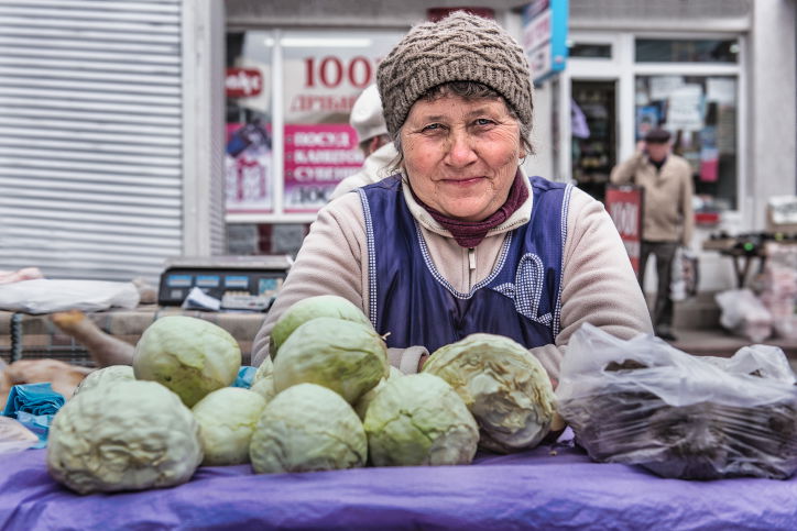 שוק קרקיבסקי - השוק של לבוב דרך מצלמה