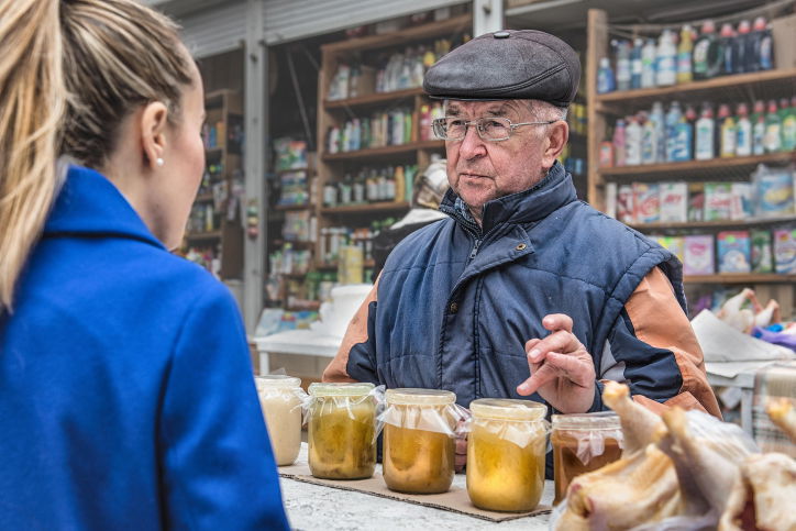שוק קרקיבסקי - השוק של לבוב דרך מצלמה