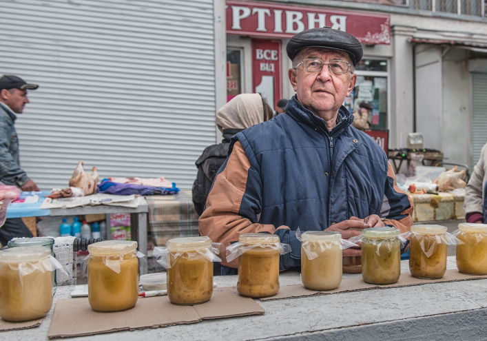 שוק קרקיבסקי - השוק של לבוב דרך מצלמה