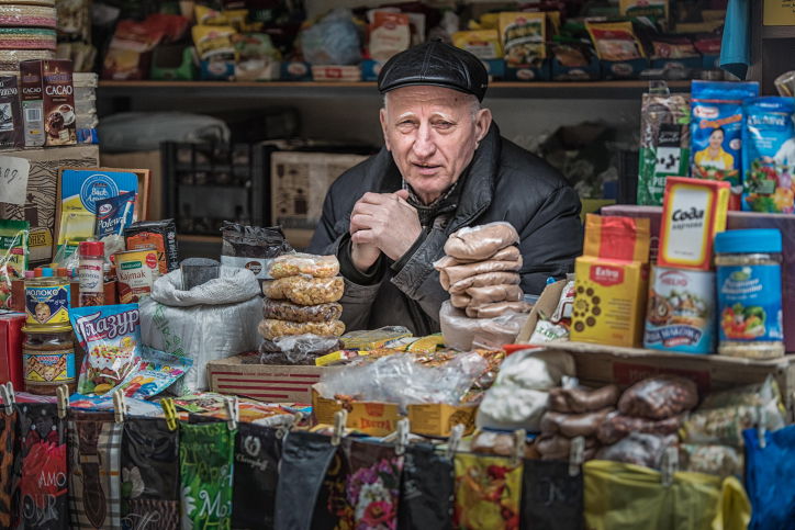 שוק קרקיבסקי - השוק של לבוב דרך מצלמה