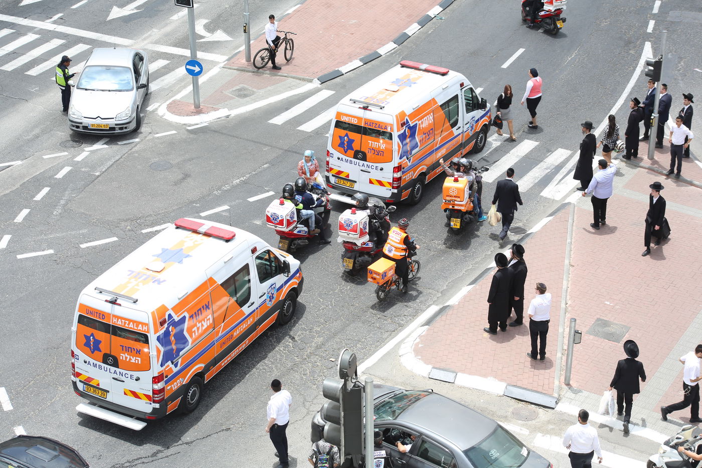 מאות ליוו למנוחות את מתנדב 'איחוד הצלה' אפי גדסי ז"ל