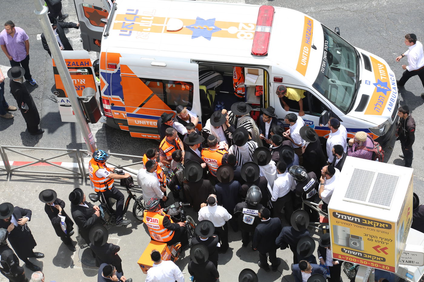 מאות ליוו למנוחות את מתנדב 'איחוד הצלה' אפי גדסי ז"ל