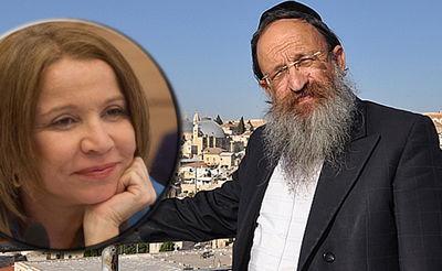 הרב ישראל גליס ושלי יחימוביץ'