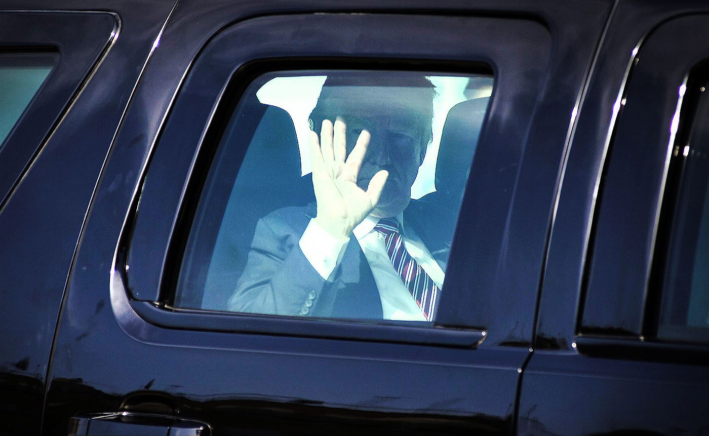 ועכשיו הגלריה: צפו ביום הראשון של ביקור טראמפ בישראל