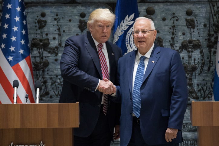 ועכשיו הגלריה: צפו ביום הראשון של ביקור טראמפ בישראל