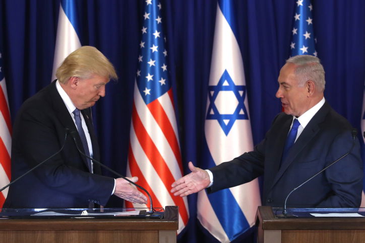 ועכשיו הגלריה: צפו ביום הראשון של ביקור טראמפ בישראל