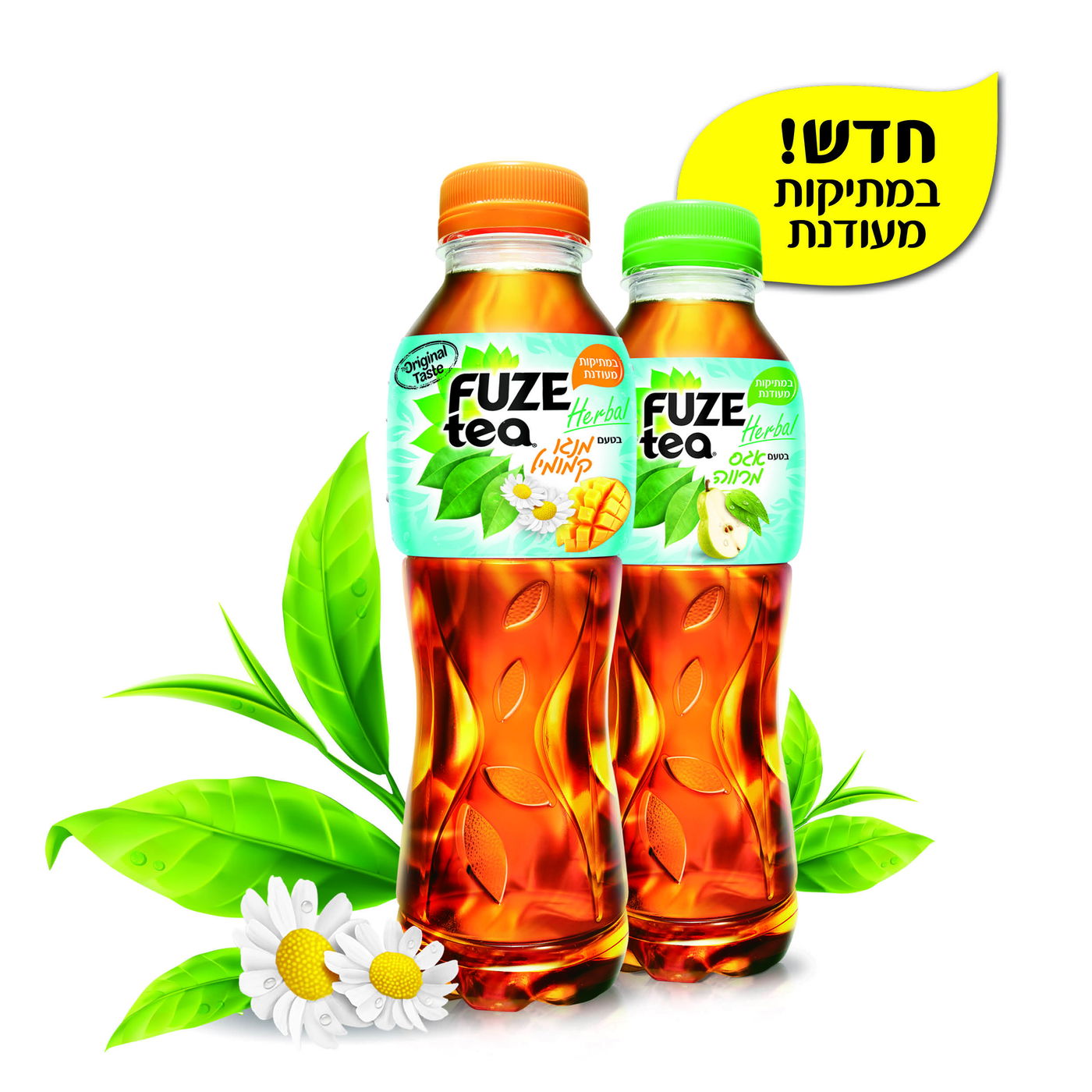 פיוז טי משיק סדרת משקאות חדשה.