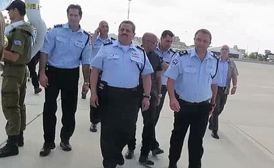 ביקור טראמפ: צפו בהיערכות המשטרתית בנתב"ג. צפו