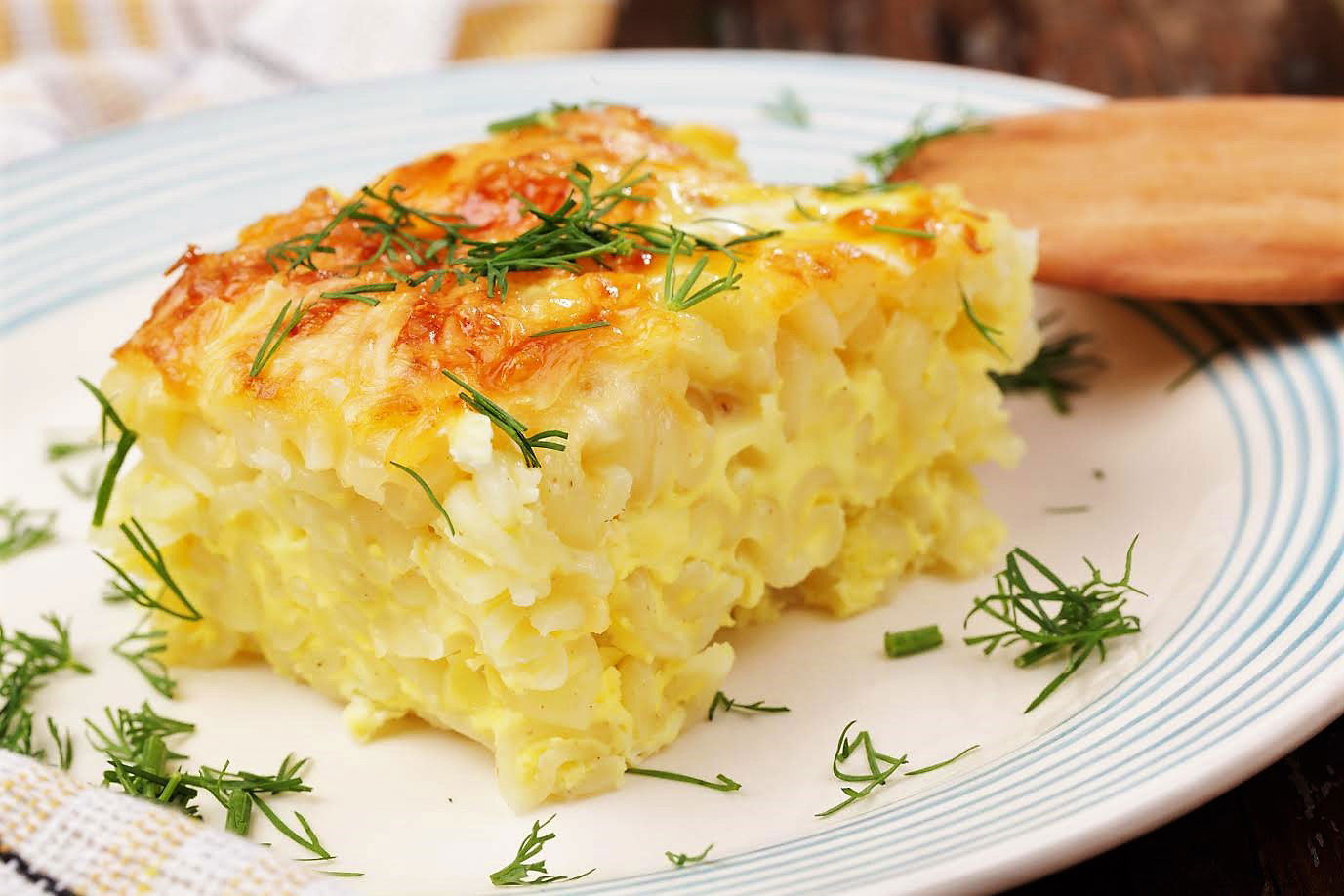 פשטידת פסטה עם מיקס גבינות של טרה