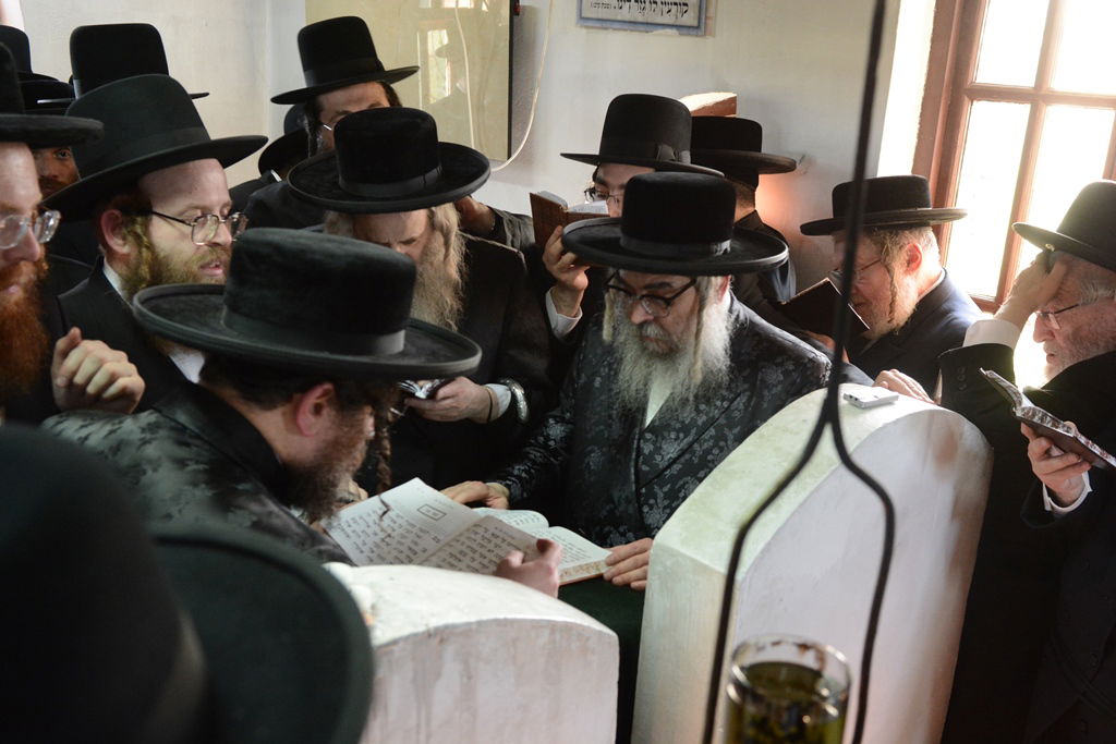 מסע האדמו"ר מסאטמר ומאות הנגידים. צפו