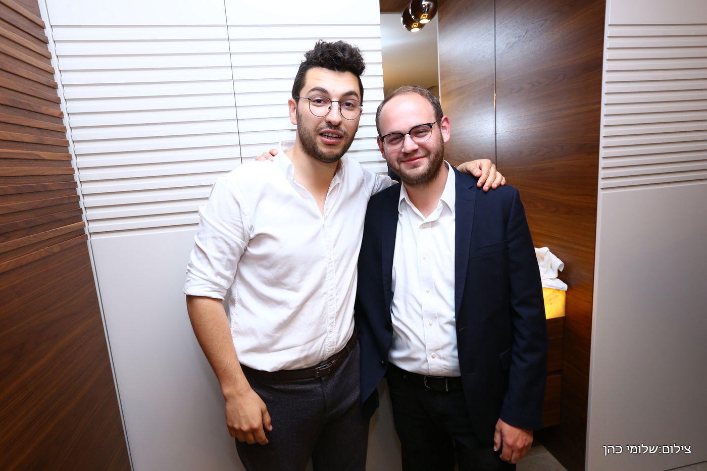 שבע ברכות לארי גלהר בביתו של שלמה קוק • צפו