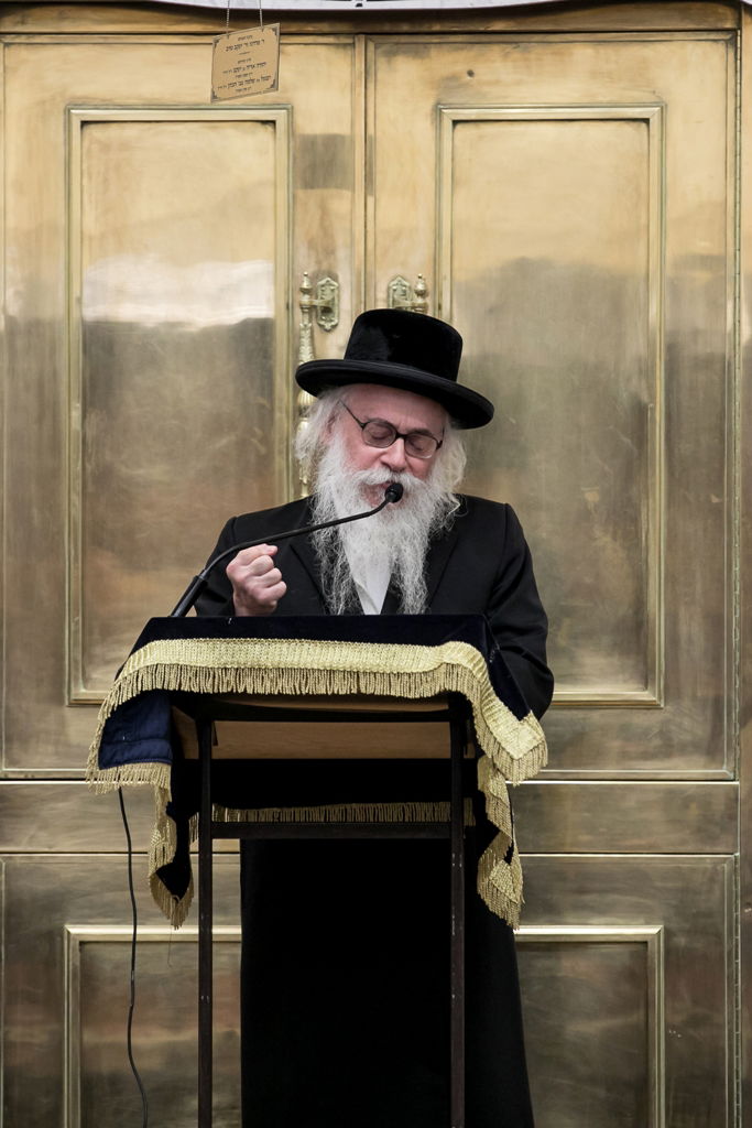 מסע הלווית הגאון רבי אפרים פישל הרשקוביץ זצ"ל