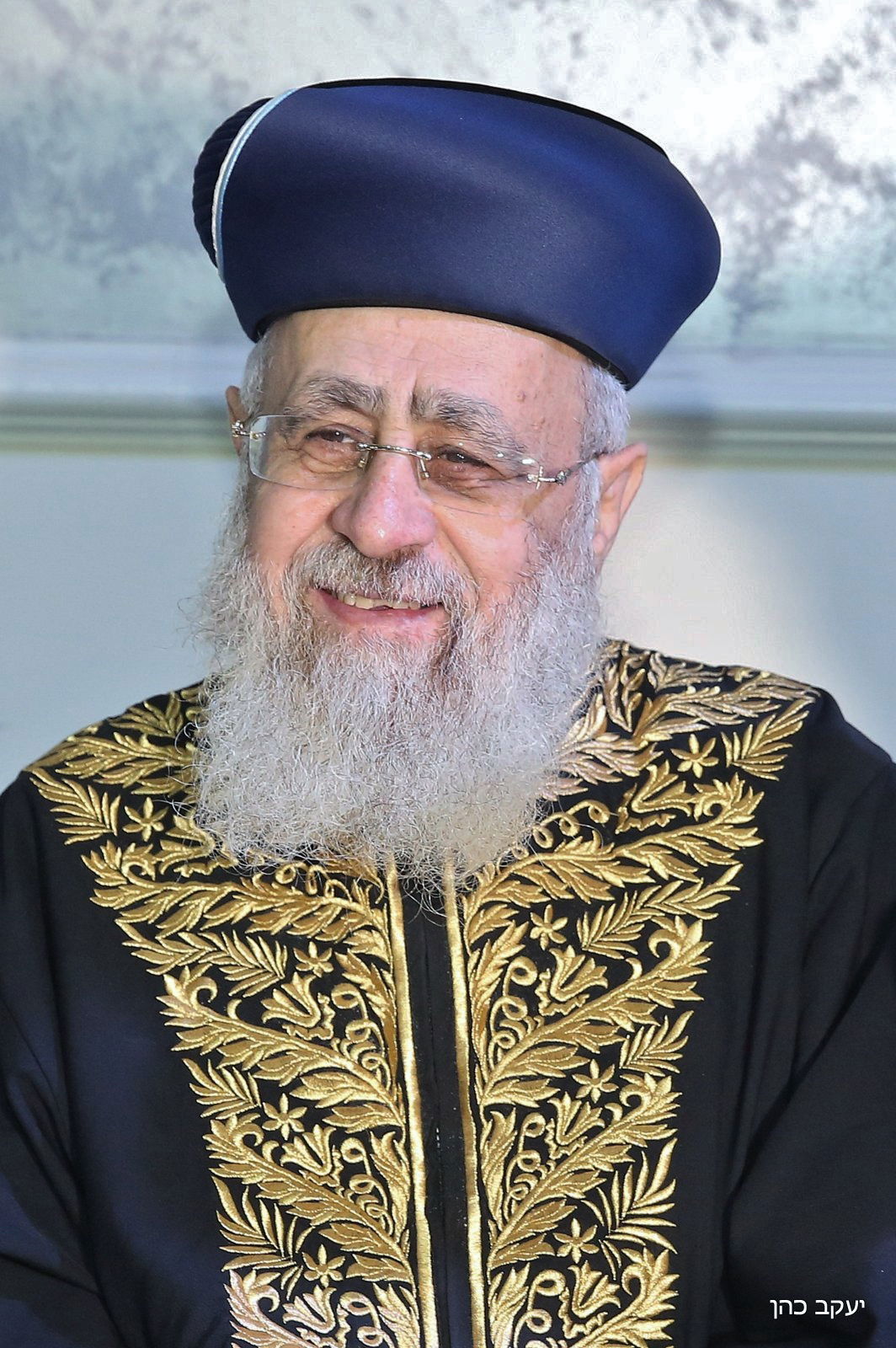 מקורבו של הראשל"צ בירמץ את בנו, כולם התייצבו