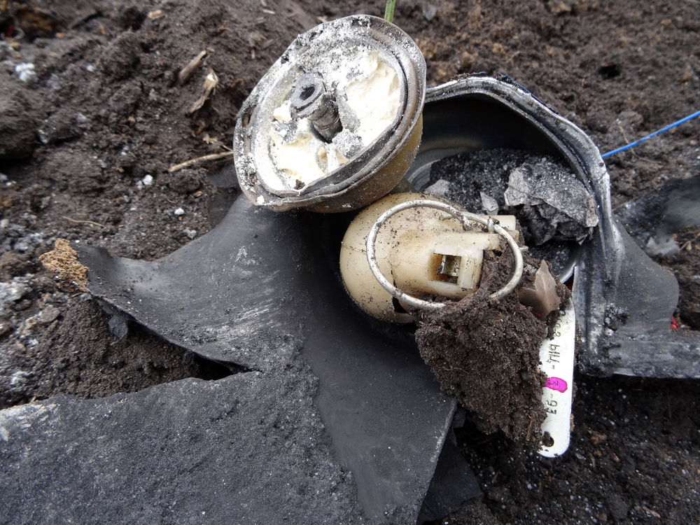 מטען חבלה ישן. אילוסטרציה